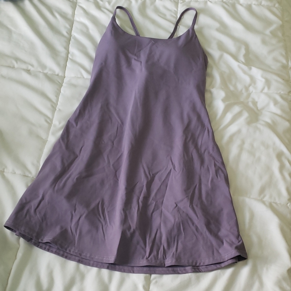 BNWT exercise dress, lilac chocolate/ mauve - Picture 4 of 4